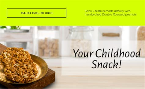 SAHU GAJAK BHANDAR Round Shape Peanut Chikki 500g | Gol Chiki | No ...