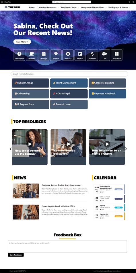 Image result for SharePoint Site Layout