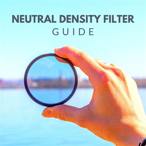 Image result for Neutral Density Filter Tutorial