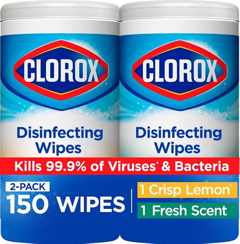 Amazon.com: Clorox Disinfecting Wipes Value Pack, Bleach Free Cleaning ...