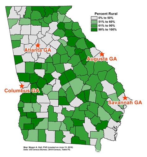 How Many Counties In Georgia