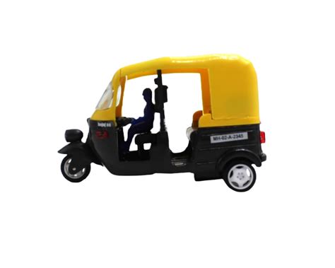 Buy Neoinsta Shopping Pull Back CNG Auto Rickshaw Toys for Kids|Auto ...