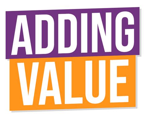 Image result for Adding Value Definition