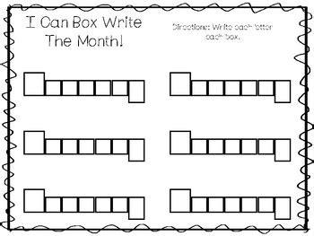 20 No Prep My Birthday Month January Tracing Worksheets and Activities ...