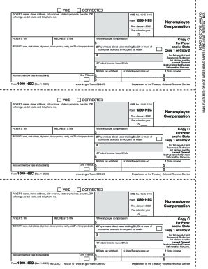 Fillable Online Form 1099-NEC - Nonemployee Compensation - PYA, PC Fax ...