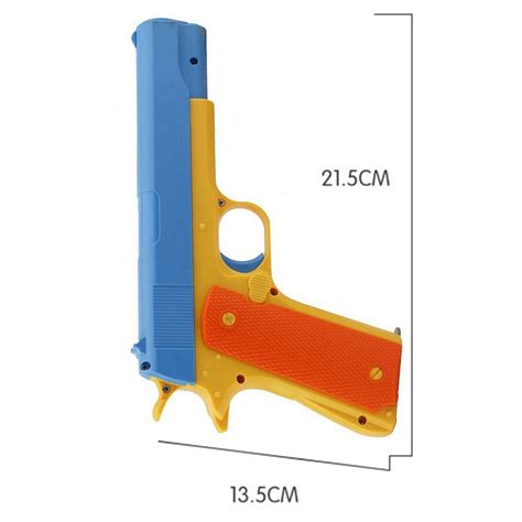 Buy Pinovk Kid Toy Gun Classic Colt 1911 Toy Gun with Soft Bullets ...