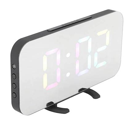 Buy Dynamic RGB Color Changing Clock, 4 Dynamic Colors LED RGB Digital ...