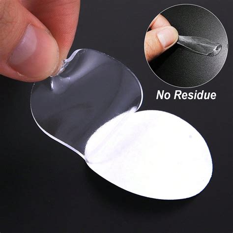 Transparent Double Sided Sticky Adhesive Dots, 70pcs Round Acrylic ...