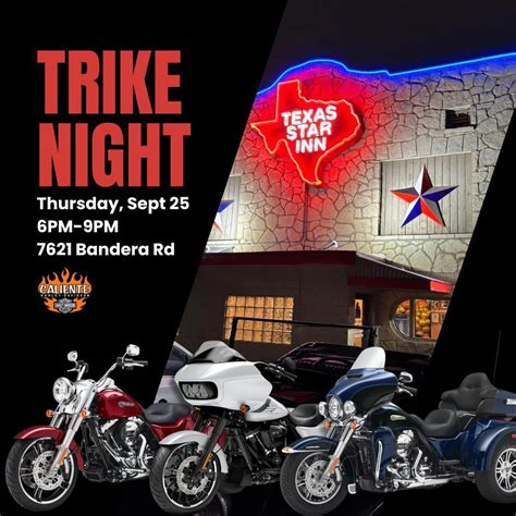 Trike Night at Texas Star Inn, 7621 Bandera Rd, San Antonio, TX 78238 ...