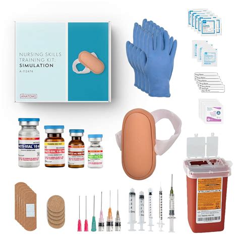 Anatomy Lab Clinical Nursing Skills Training Kit with Wearable ...