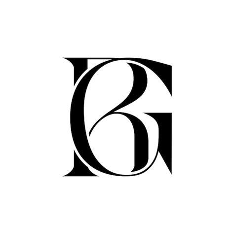 RG-Luxus-Anfangsbuchstaben-Logo | Premium Vektor