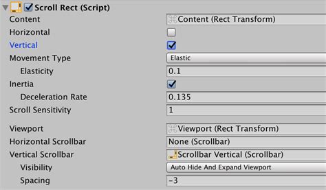 Image result for Unity ScrollView