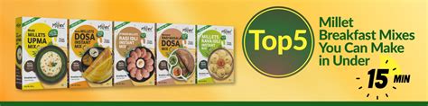 Top 5 Millet Breakfast Mixes You Can Make in Under 15 Minutes – Millex