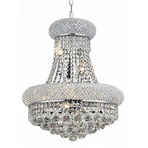 Elegant Lighting V1800D16C/RC Primo Mini Chandelier Chrome in the Area ...