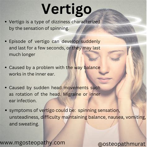 Vertigo Treatment | MG Osteopathy & Sports Injury Clinic, Hackney, London