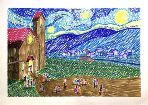 ArtStation - Starry, Starry Simbang Gabi