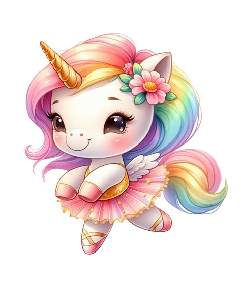 Car Sticker Cute Unicorns Ballet Sticker Weatherproof Outdoor Vinyl ...