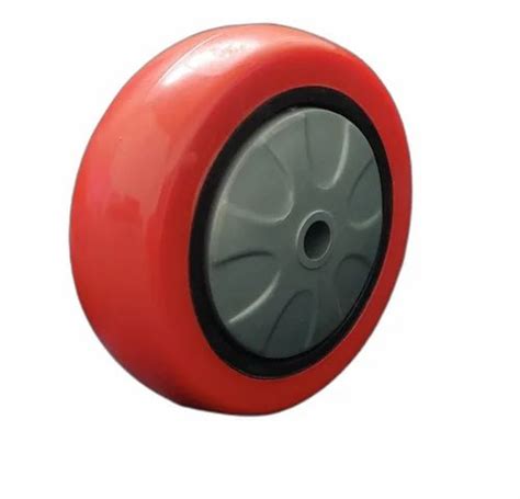 Trolley Wheels - Red Plastic Trolley Wheel Manufacturer from Ahmedabad