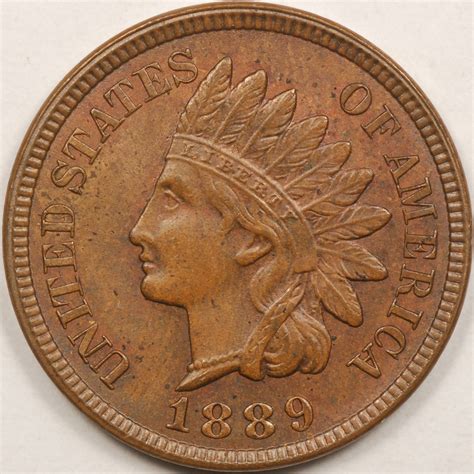 1889 INDIAN HEAD CENTS