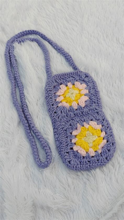 Purple phone sling bag – Knotsngifts