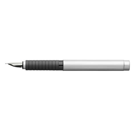 Buy Faber Castell Essentio Silver Fountain Pen|Faber Castell Metal Pens ...