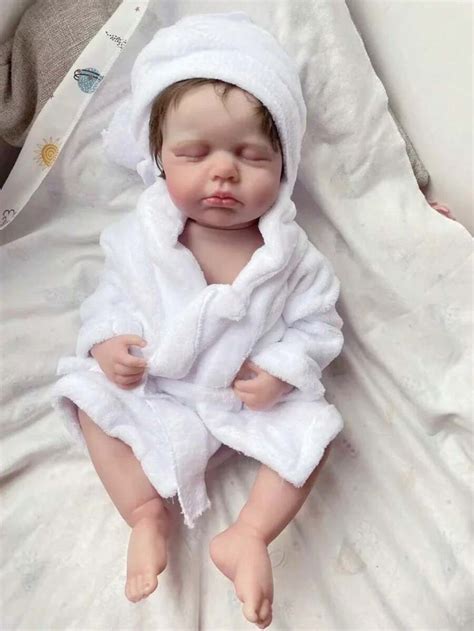 19 Inch Full Body Soft Vinyl Baby Reborn Doll Lifelike Vivid Loulou ...