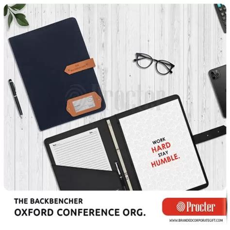 The Backbencher OXFORD NOTEBOOK ORGANIZER in bulk for corporate gifting ...
