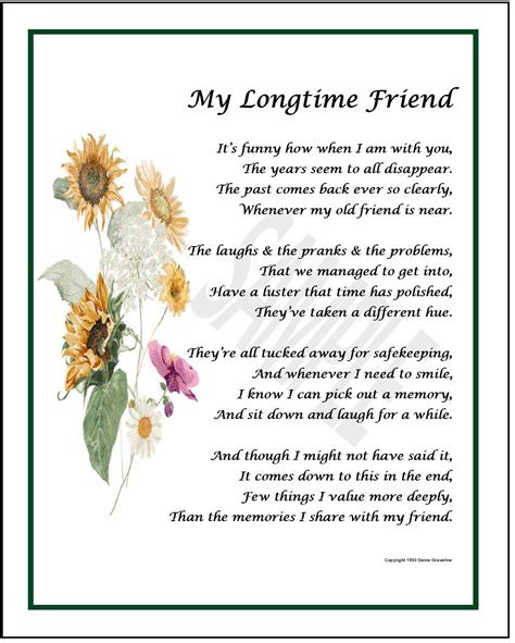 Best Friends Forever Poems For Girls