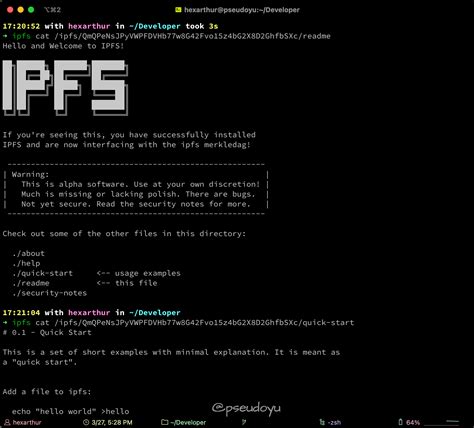 IPFS Tutorial 的图像结果