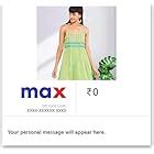 Max |Flat 6% off once per user | E-Gift Card | Instant Delivery | Valid ...