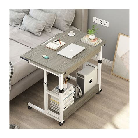 Mobile Standing Desk, Height Adjustable Sit Stand Mobile Laptop ...