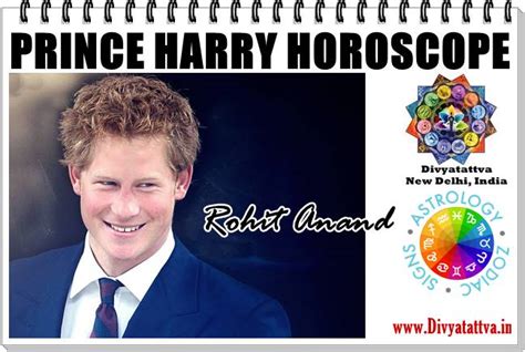 Prince Harry Of Wales Birth Charts Love Astrology & Marriage Horoscope ...