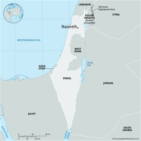 Nazareth | History, Religion, Map, Church of the Annunciation ...
