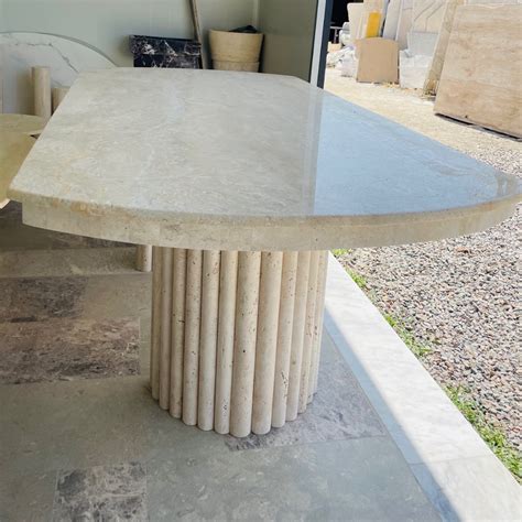 Shop Travertine Dining Tables for Timeless Interiors
