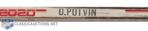 Lot Detail - Denis Potvin Titan TPM 2020 Game-Used Stick