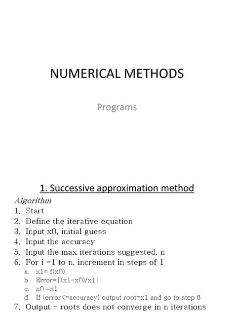 Image result for Numerical Methods and Techniques in Algorithm Stability