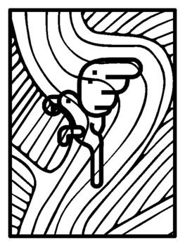 25 Birds Pop Art Inspired Coloring Pages, Early Finisher school ...