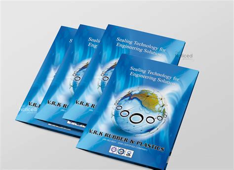 VRK Rubbers Brochure Design | Getnoticed.co.in