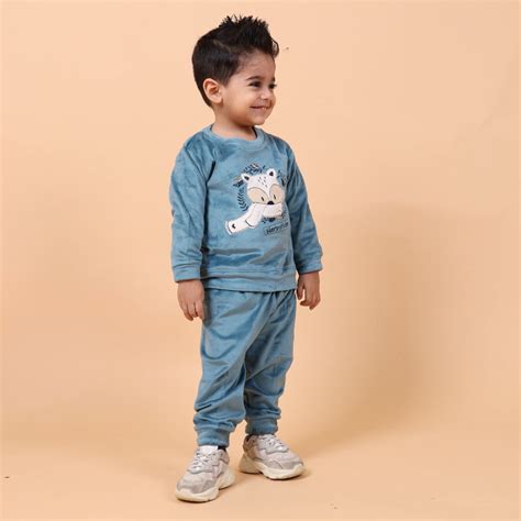Fox Velvet Winter Co-Ord Set - Teal – Mama and Peaches