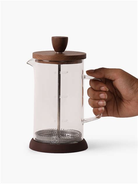 "THE FRENCHIE" French Press Coffee Pot - 600 Ml with Precision Filter ...