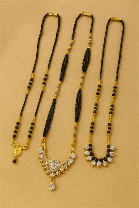 Brass Gold Plated Mangalsutras for Women