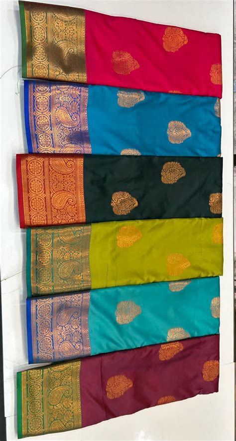Semi Silk Butta Saree ( 2530-R ) – Ramaiahs