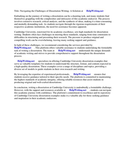 University Dissertation Examples 的图像结果