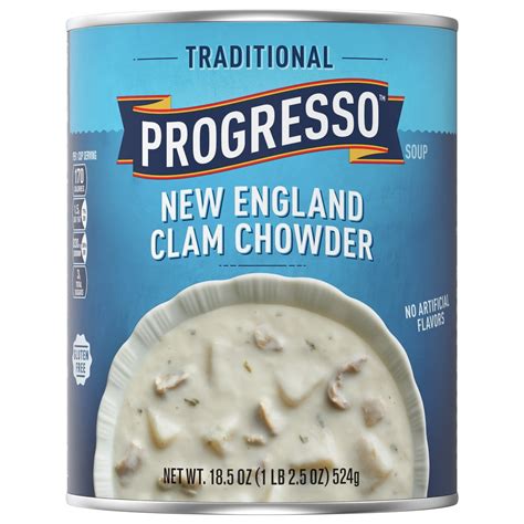 Progresso Traditional New England Clam Chowder Soup - 18.5 oz - Walmart.com