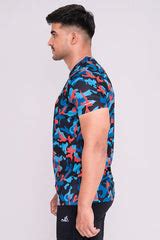 CruiseCamo Round Neck T-Shirt Mint Green Black – Cruisemax Sports