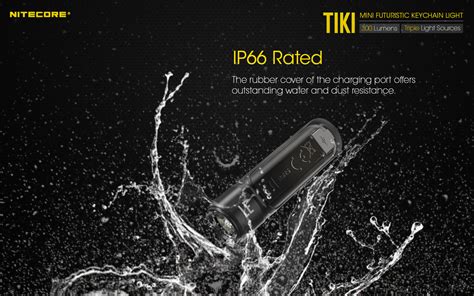 Nitecore TIKI LE, 300 Lumens Updated USB-C Rechargeable Law Enforcement ...
