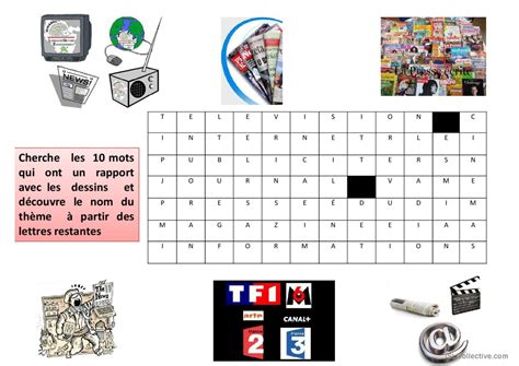 les médias: English ESL powerpoints