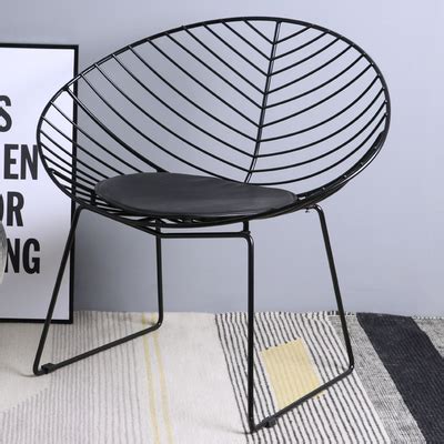 北欧户外工程椅简约创意铁线椅铁网椅桃心铁丝椅咖啡餐厅椅子绿色-淘宝网