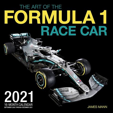 The Art of the Formula 1 Race Car 2021: 16-Month Calendar - September ...