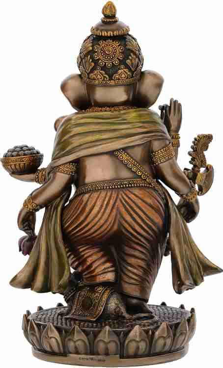 Mukundra Art N Craft Shree Ganesha Bronze Idol Decorative Showpiece ...